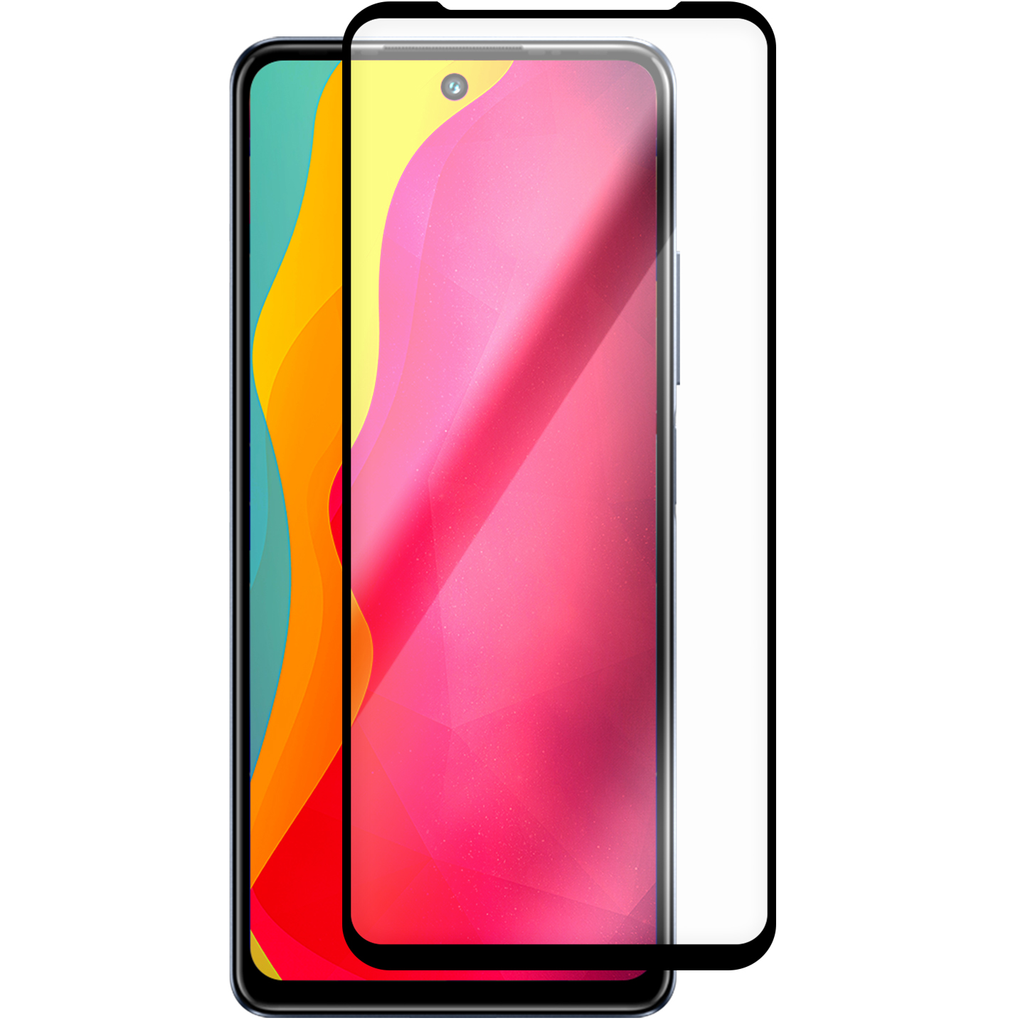 

Стекло защитное Full Glue Premium Krutoff для Infinix Hot 30 черное