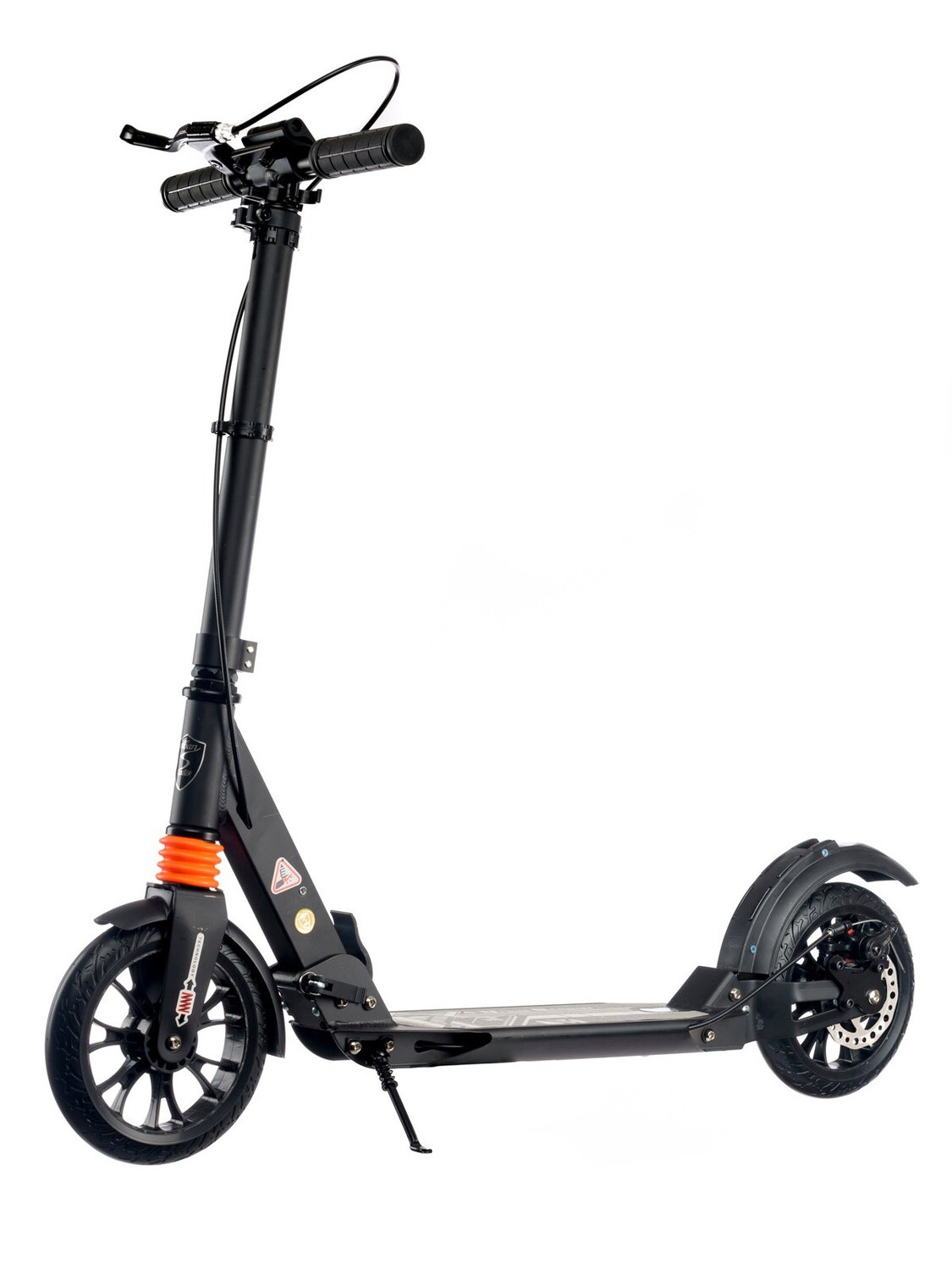 Самокат Urban Scooter Original tm Disc Black, (2023), с дисковым тормозом, складной, город