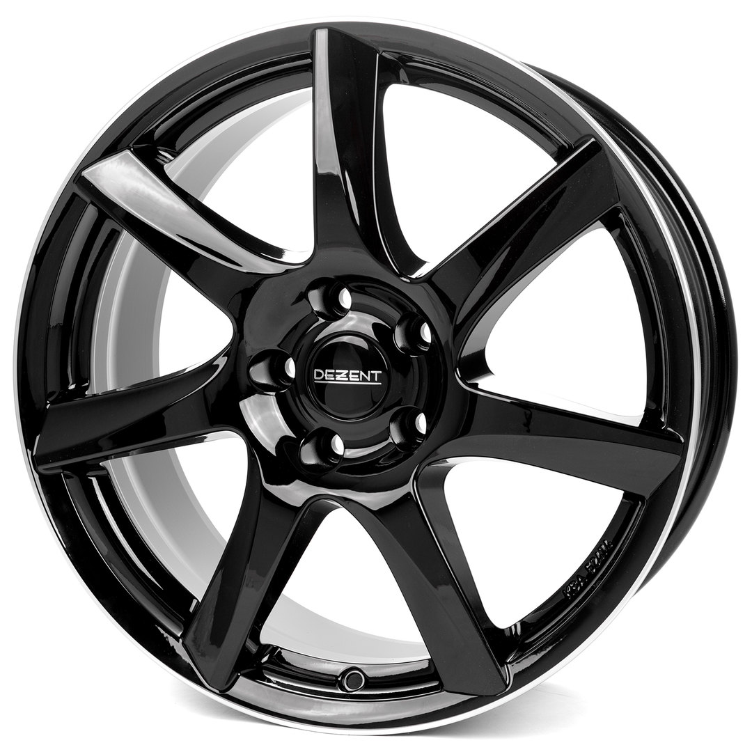 

Колесный диск Dezent TW (BPL) 7.5xR17 ET27 5*112 D66.6, Черный;серебристый
