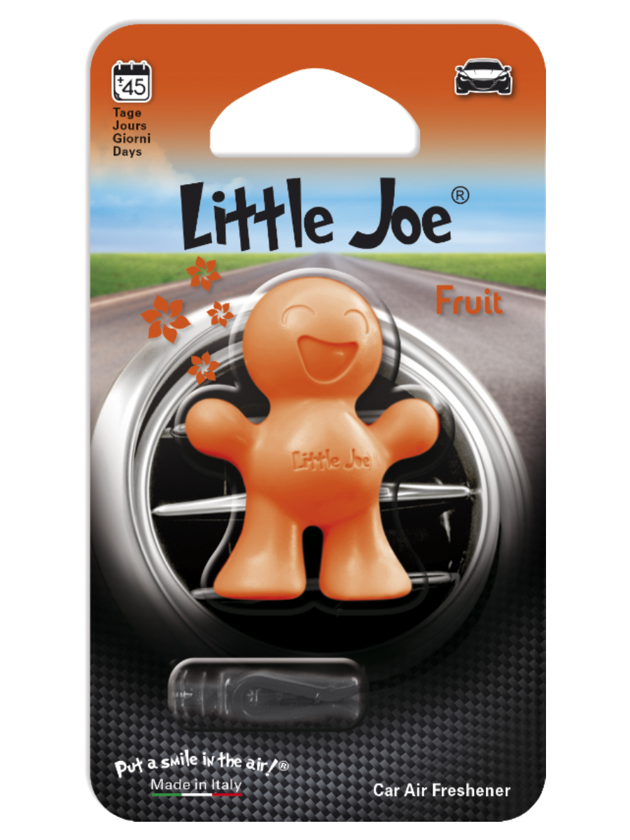 Ароматизатор Little Joe, 3D фигурка, в дефлектор, полимерный, аромат Фрукты