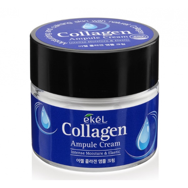 фото Крем для лица ekel ampule cream collagen 70 мл