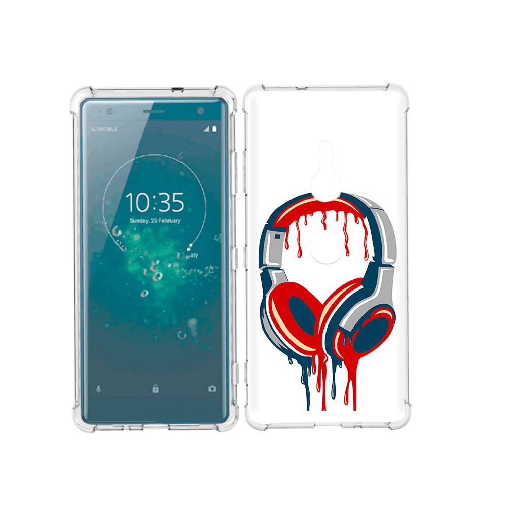 

Чехол MyPads Tocco для Sony Xperia XZ3 не делай громко, Прозрачный, Tocco