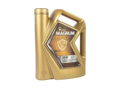 

Роснефть Моторное масло 5w40 п/синт. Magnum Maxtec SL/CF (5л) (Роснефть)
