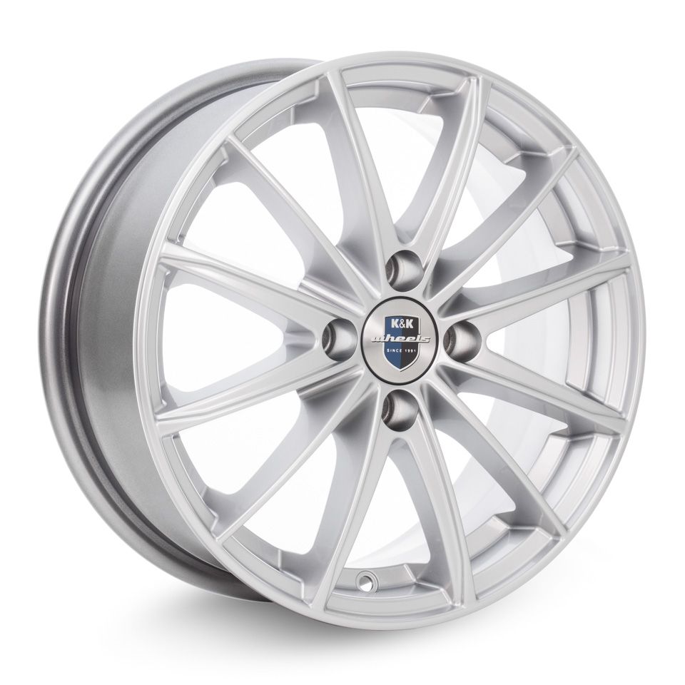 

Колесный диск K&K Пойнт Бланк (КС884) (S) 6xR15 ET50 4*100 D60.1, Серебристый
