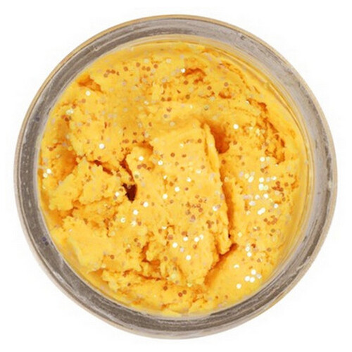 

Паста форелевая BERKLEY POWERBAIT NATURAL SCENT (Corn Glitter(песочный с блестками)), Желтый, Powerbait