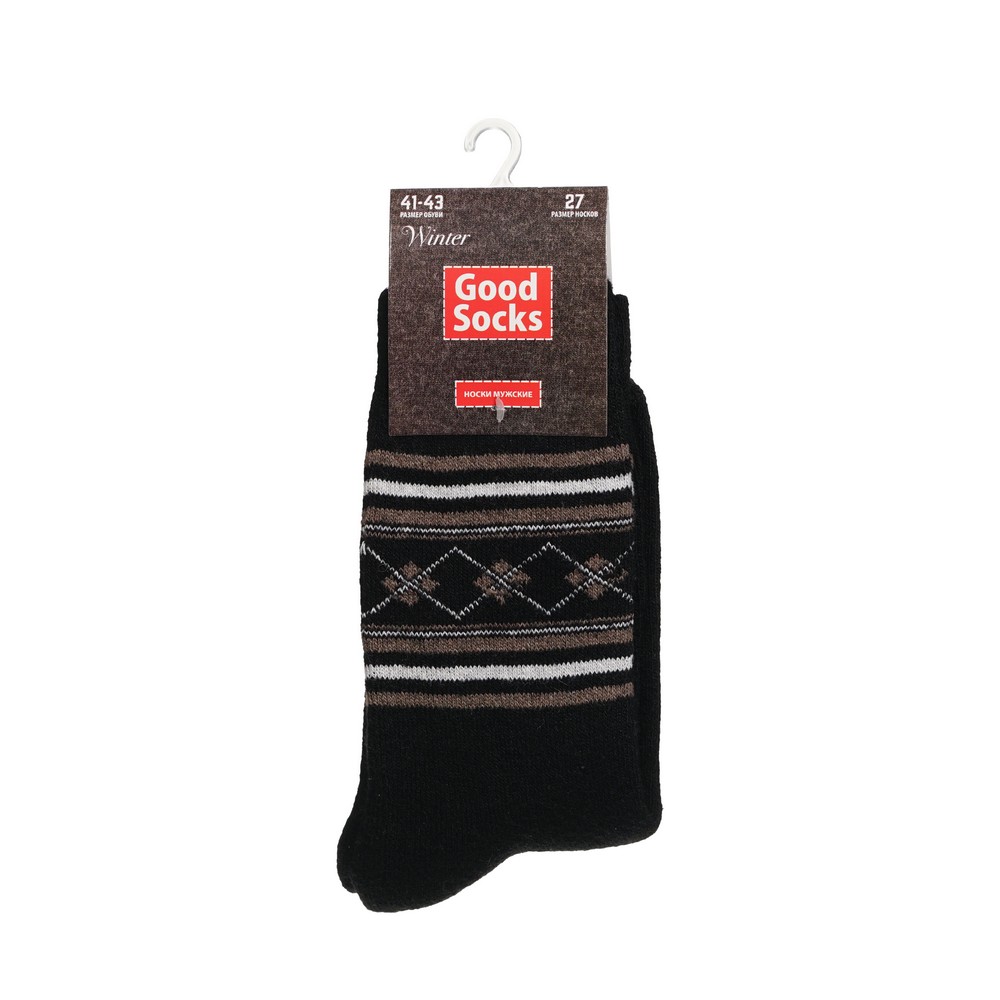 Носки мужские Good Socks GSWr черные 41-43