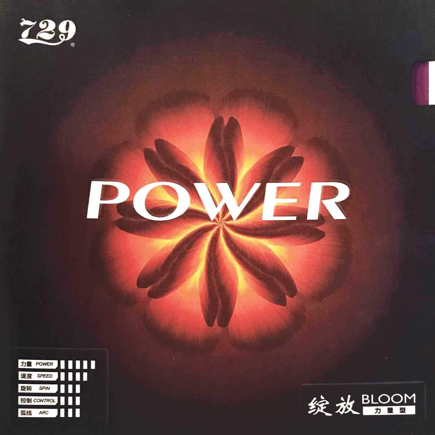 Накладка для ракетки 729 Bloom-Power черный, 2,2