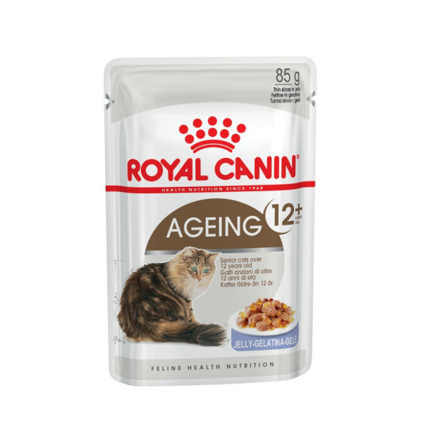 фото Влажный корм для кошек royal canin ageing+12, мясо, 12шт по 85г