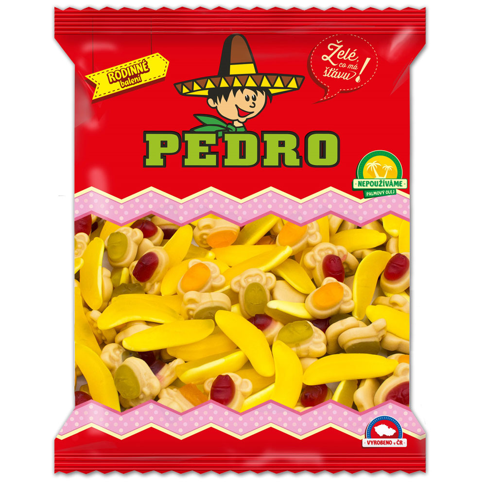 

Мармелад жевательный PEDRO Обезьяны и бананы 1 кг