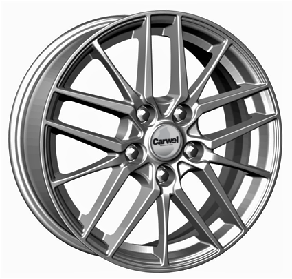 

Колесный диск Carwel Лача (GR) 6.5xR16 ET50 5*114.3 D66.1, Серый
