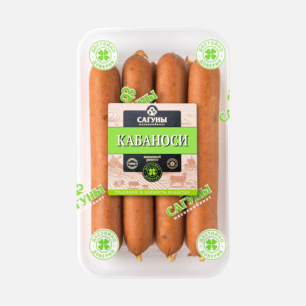 

Колбаски полукопченые Сагуны Кабаноси, 700-750 г