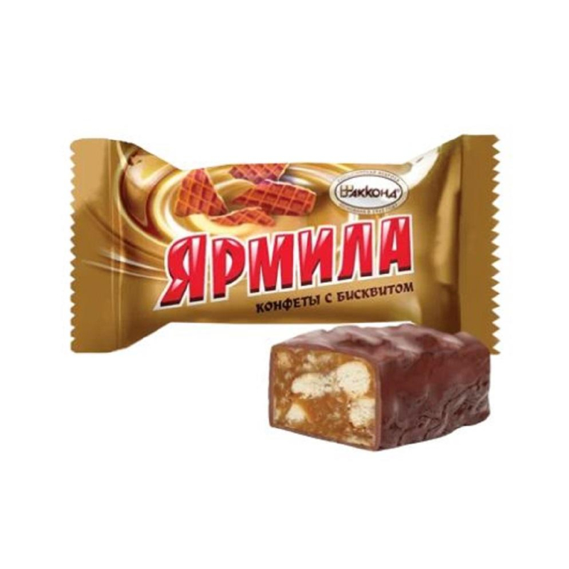 Конфеты шоколадные Акконд Ярмила с бисквитом 500г