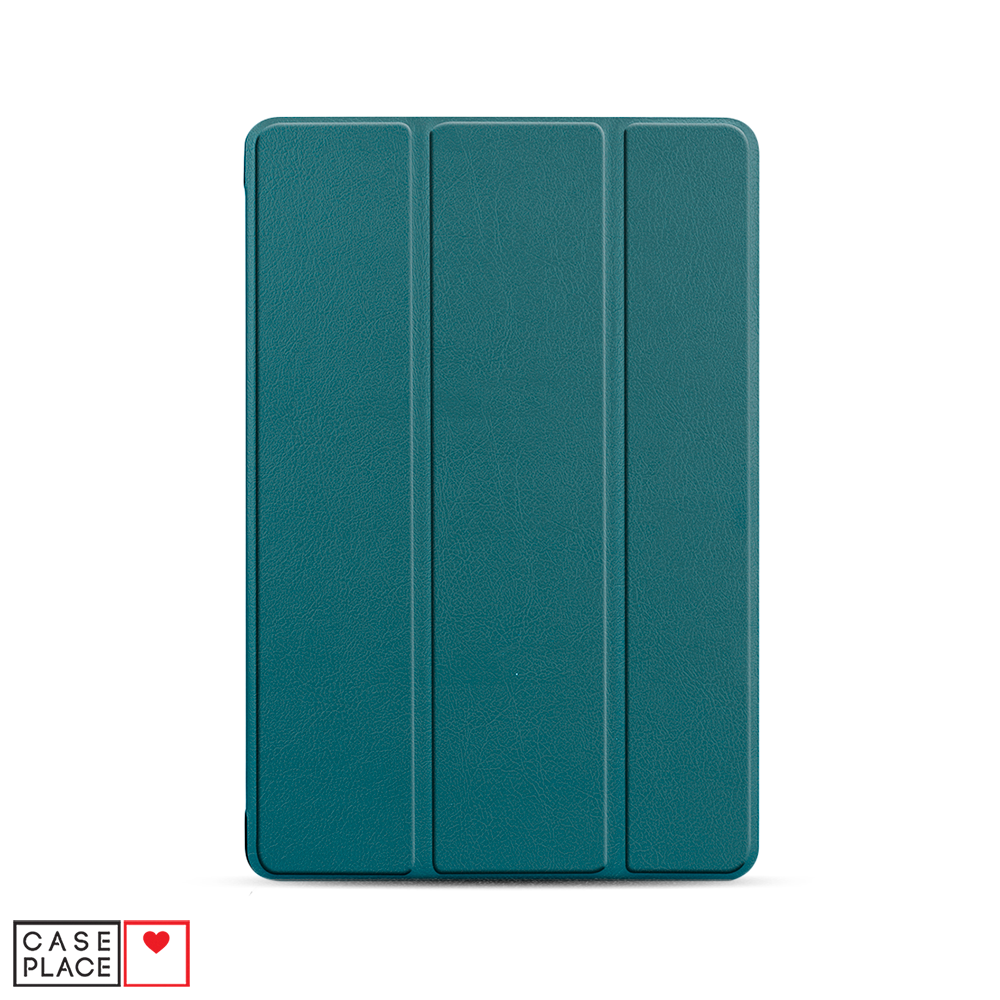 

Чехол-книжка для планшета Huawei MediaPad M5 lite 10.1 темно-зеленый с пластиковой основой, MACB6HWM5L101N-1