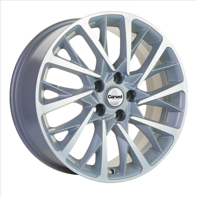 

Колесный диск Carwel Оланга 1804 (AST) 7.5xR18 ET39 5*112 D66.6, Серебристый
