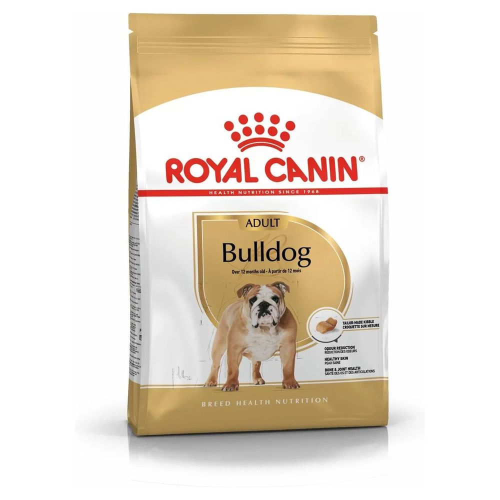 фото Сухой корм для собак royal canin, для породы бульдог 12 кг