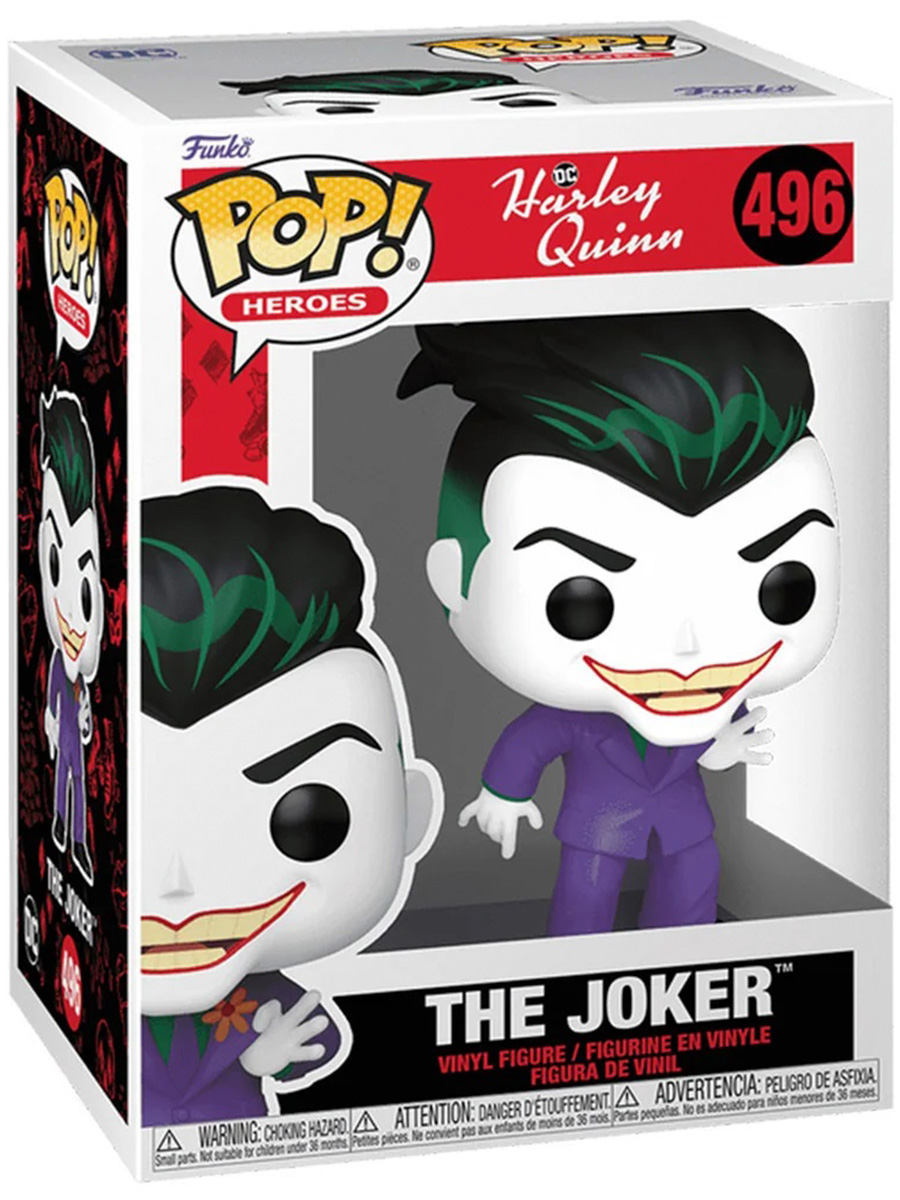 

Фигурка Funko POP! Джокер Харли Квинн 2019 DC Joker Harley Quinn №496 11 см, Pop!
