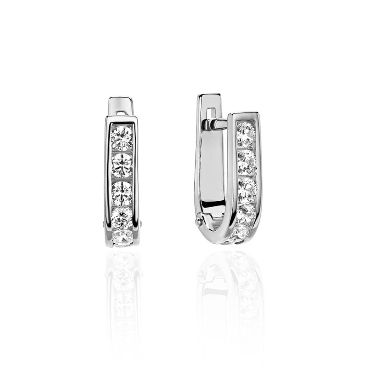 

Серьги из золота с фианитом Эстет 01С124829, 01С124829