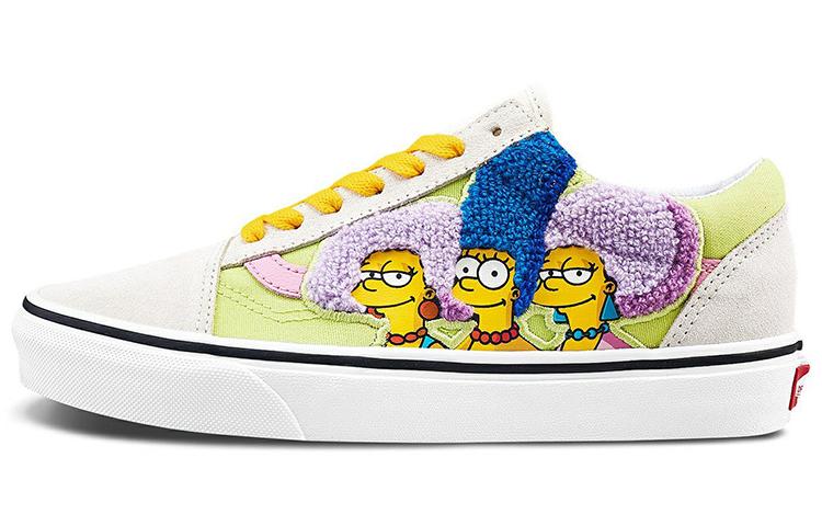 

Кеды унисекс Vans The Simpsons x Old Skool зеленые 35 EU, Зеленый, The Simpsons x Old Skool