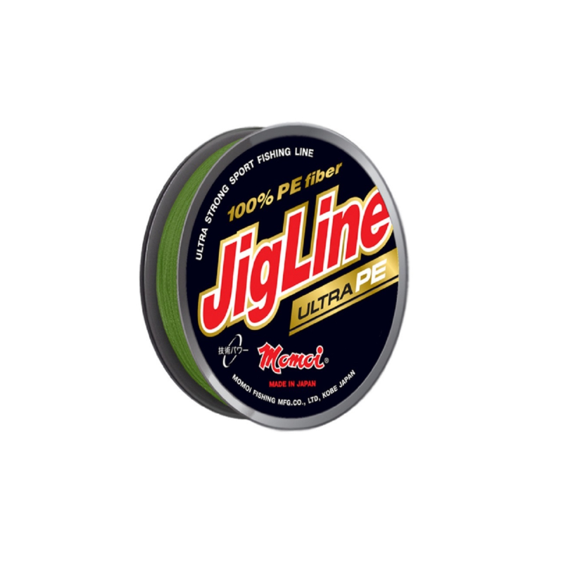 

Плетеный шнур Jigline Ultra PE, 0.20 мм/16.0 кг, 150 м, хаки, Зеленый