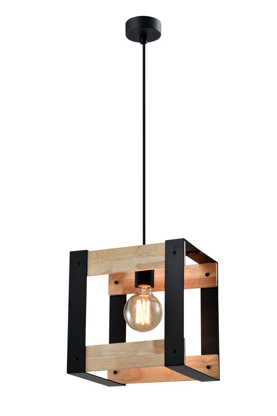 

Светильник подвесной (подвес) Rivoli Eve 5144-201 1 х Е27 40 Вт лофт - кантри потолочный, 5144-201