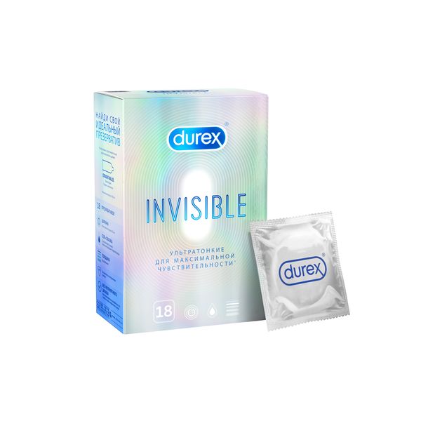 Купить Презервативы Durex Invisible 18 шт.