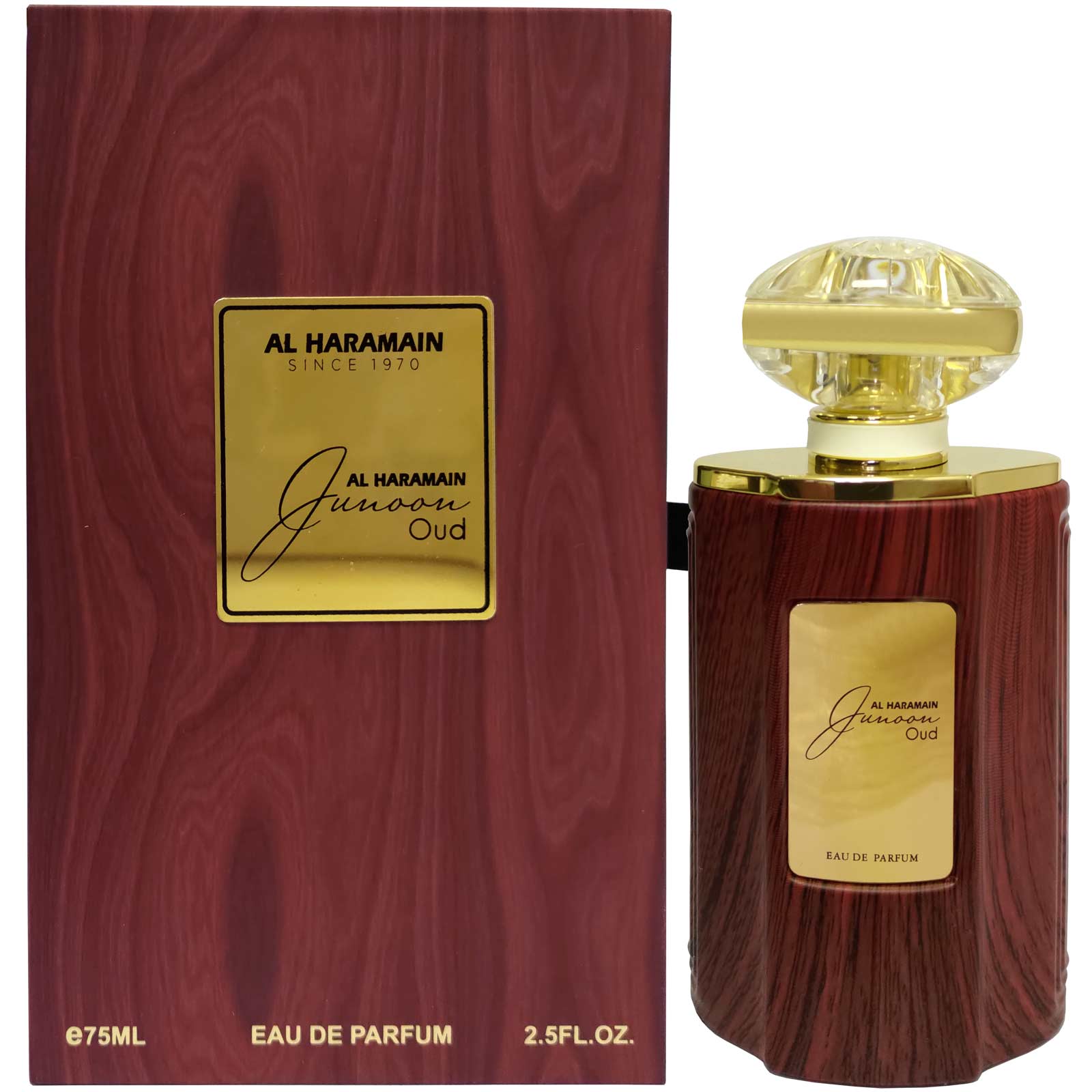 Парфюмированная вода унисекс Al Haramain Perfumes Junoon Oud 75мл 7735₽