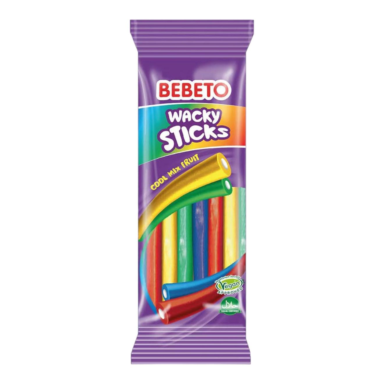 Мармелад Bebeto Wacky Stick Crazy tutti frutti жевательный 180 г