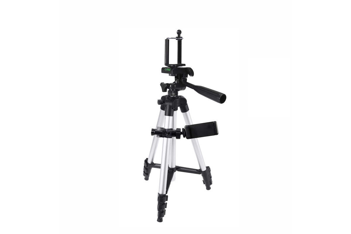 Штатив Mobicent Tripod SA-3888-2DT серебристый