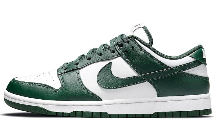 

Кеды унисекс Nike Dunk Low Retro Varsity Green белые 38 EU, Белый, Dunk Low Retro Varsity Green