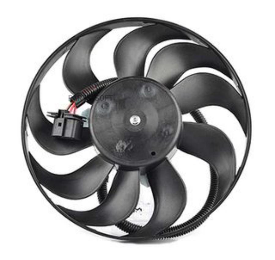 BASBUG Вентилятор радиатора AUDI/VW A3/A4/GOLF IV/BORA 220/60W 290mm -04