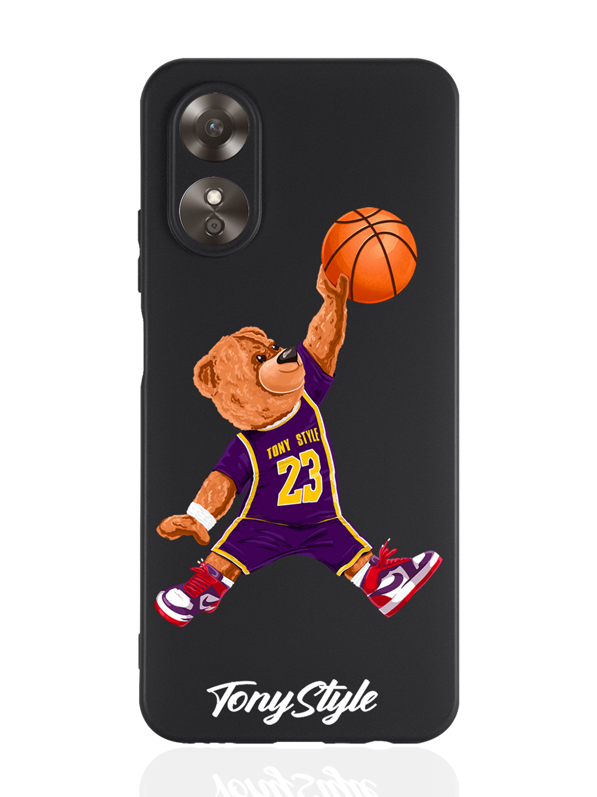 

Чехол Tony Style для Oppo A17 Tony Style баскетболист с мячом черный, Фиолетовый;коричневый;желтый;оранжевый