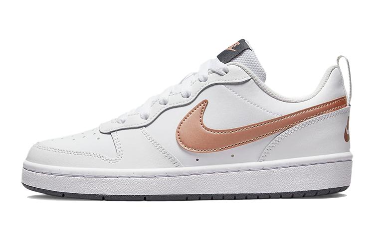 

Кеды унисекс Nike Court Borough Low 2 GS белые 40 EU, Белый, Court Borough Low 2 GS