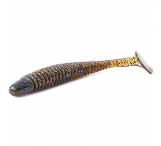 

Мягкие приманки Noike Ninja Wobble Shad 2'' Cinnamon blue #34, Коричневый, Ninja Wobble Shad