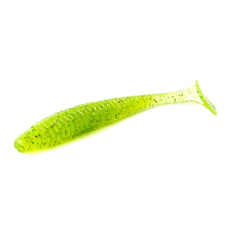 

Мягкие приманки Noike Ninja Wobble Shad 2'' Chartreuse #44, Зеленый, Ninja Wobble Shad