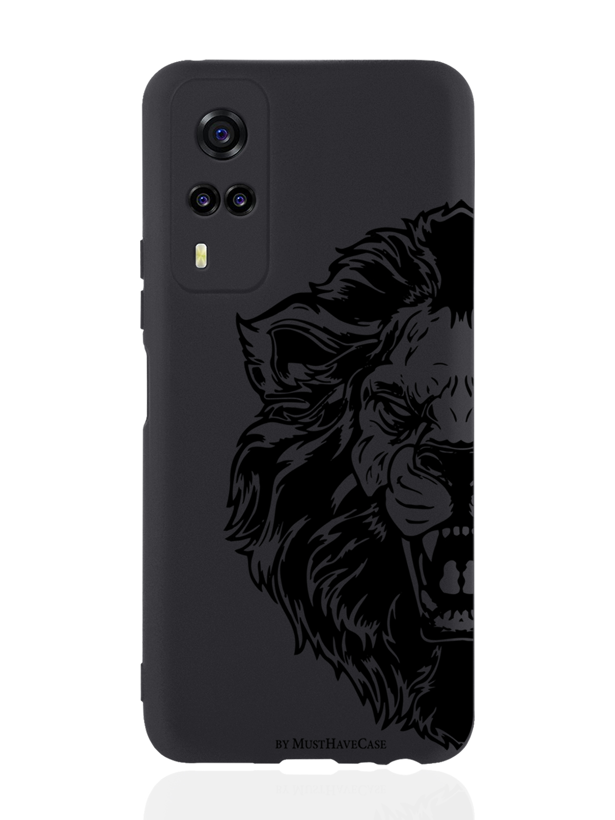 

Чехол MustHaveCase для Vivo Y31/Y53S Король Лев черный, Черный;коричневый