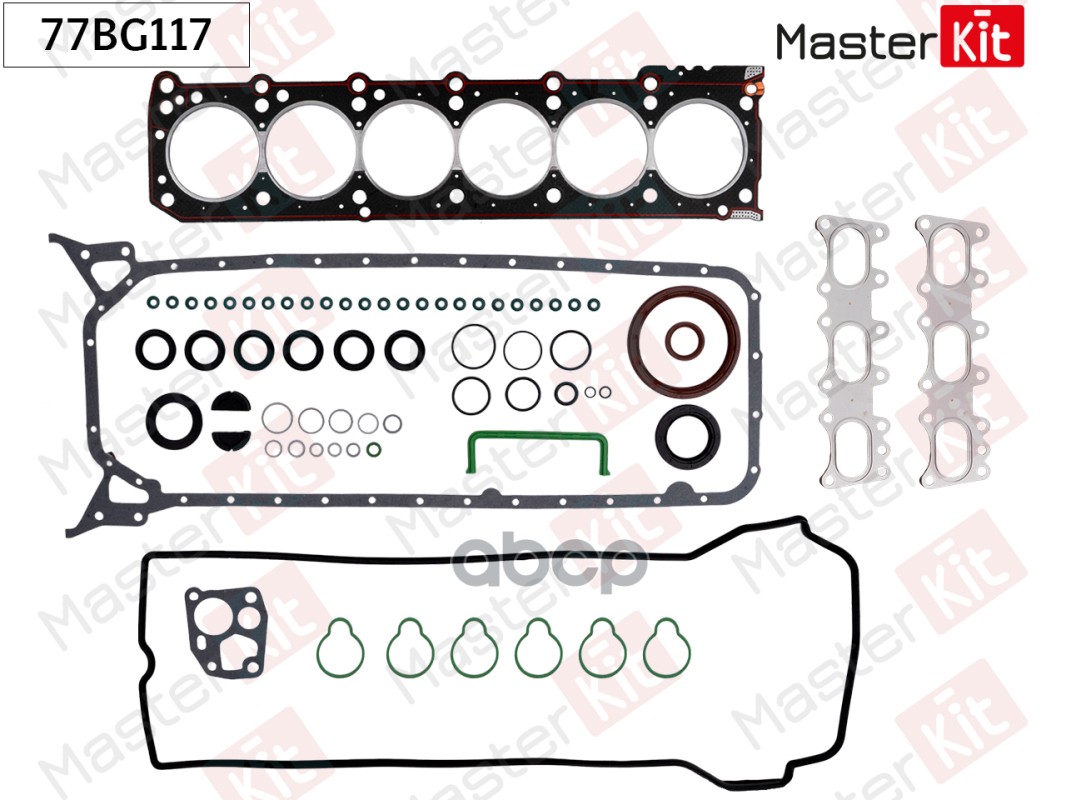 

Полный Комплект Прокладок Двс MasterKit арт. 77BG117