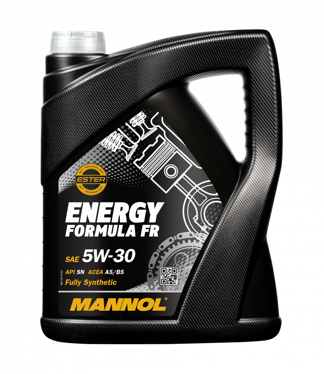 фото Моторное масло mannol enegy formula fr for ford/volvo 5w-30, 5л, синтетическое