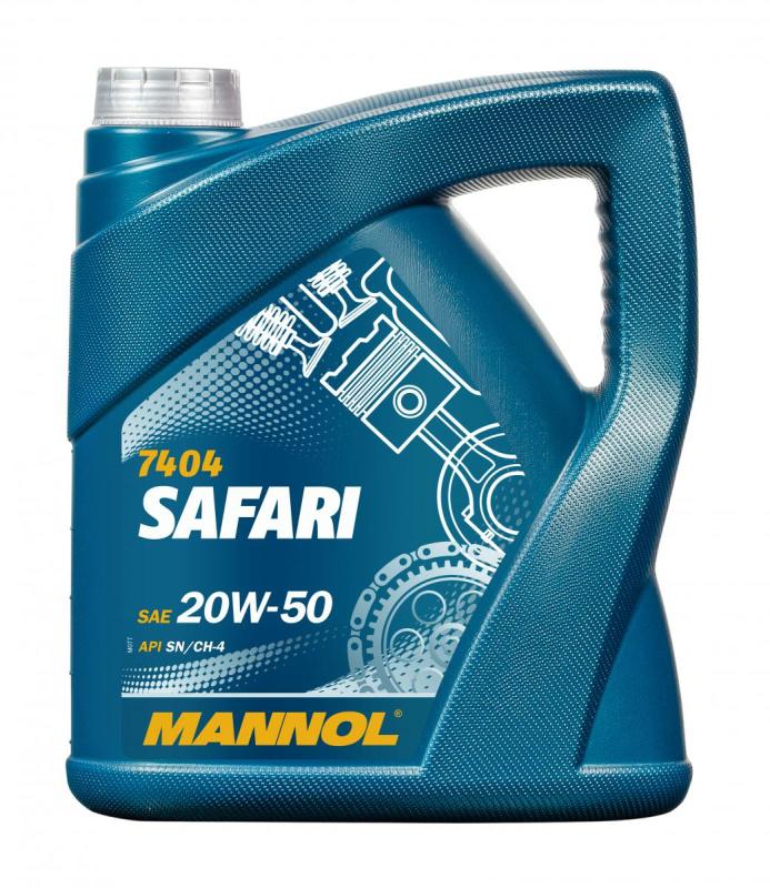 Моторное масло Mannol Safari 20W50 4л