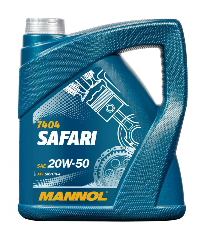 Моторное масло MANNOL SAFARI  7404 20W-50 4 л.