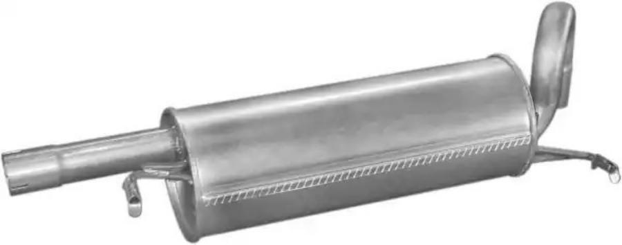 

POLMOSTROW Глушитель задняя часть 30262