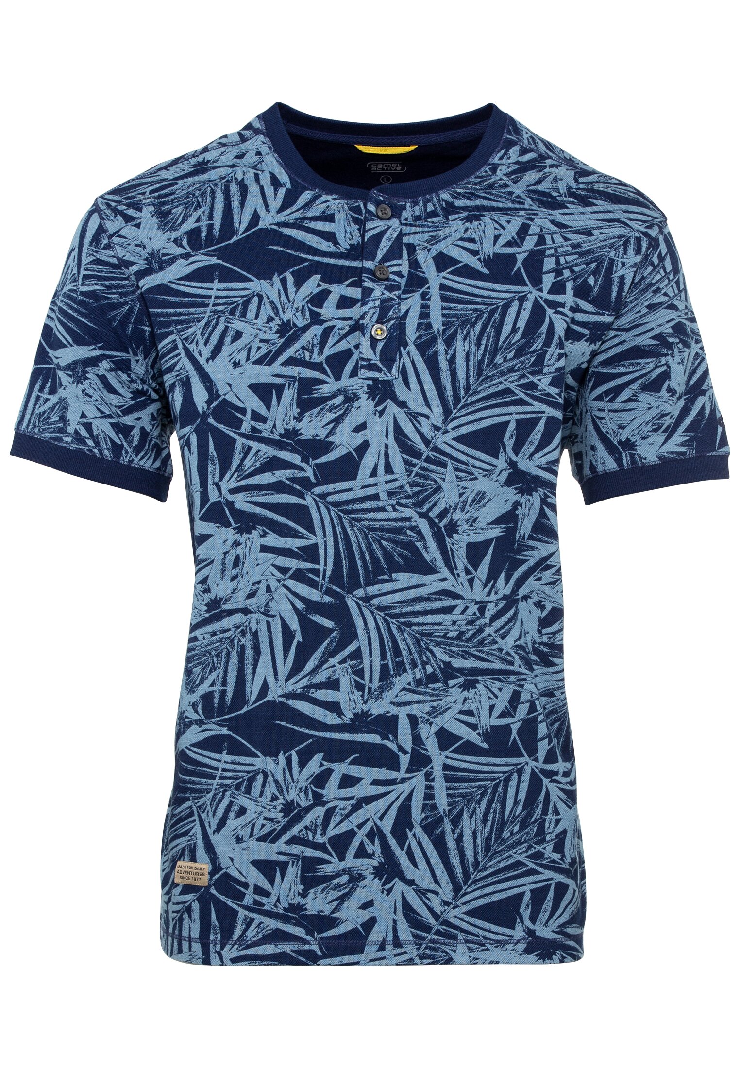 

Футболка мужская Camel Active 409770-1T43 синяя XXL, Синий, 409770-1T43