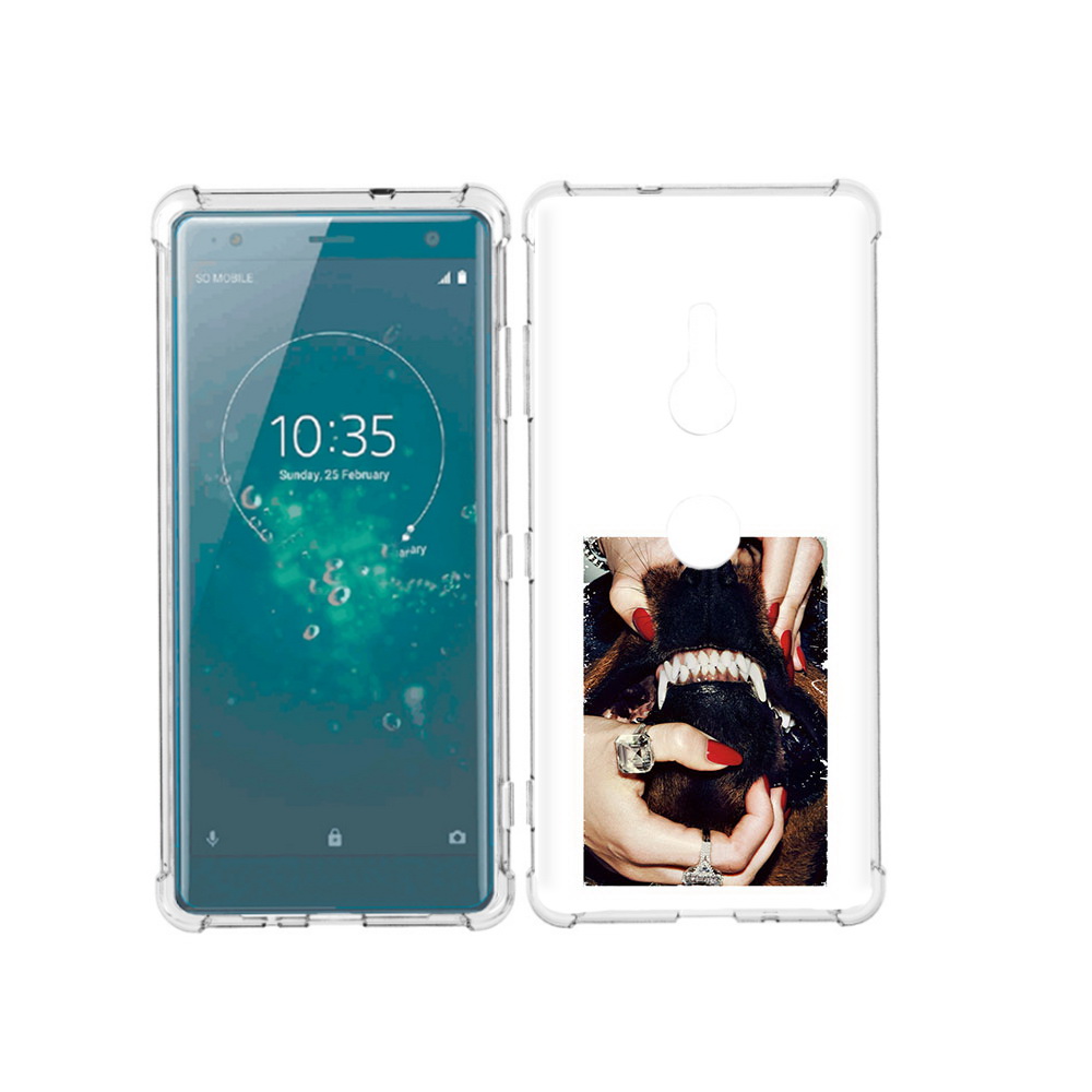 

Чехол MyPads Tocco для Sony Xperia XZ3 маникюр, Прозрачный, Tocco