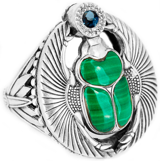 

Кольцо из серебра с топазом р. 19 Persian KS001-MALAHIT-LONDON-TOPAZ, KS001-MALAHIT-LONDON-TOPAZ