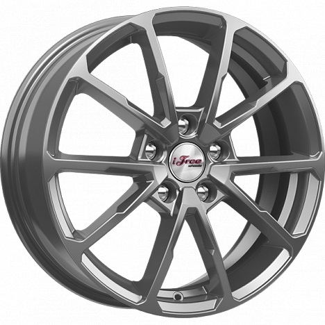 

Колесный диск iFree Skibidi (КС909) (Хай вэй) 6.5xR17 ET50 5*114.3 D66.1, Серебристый