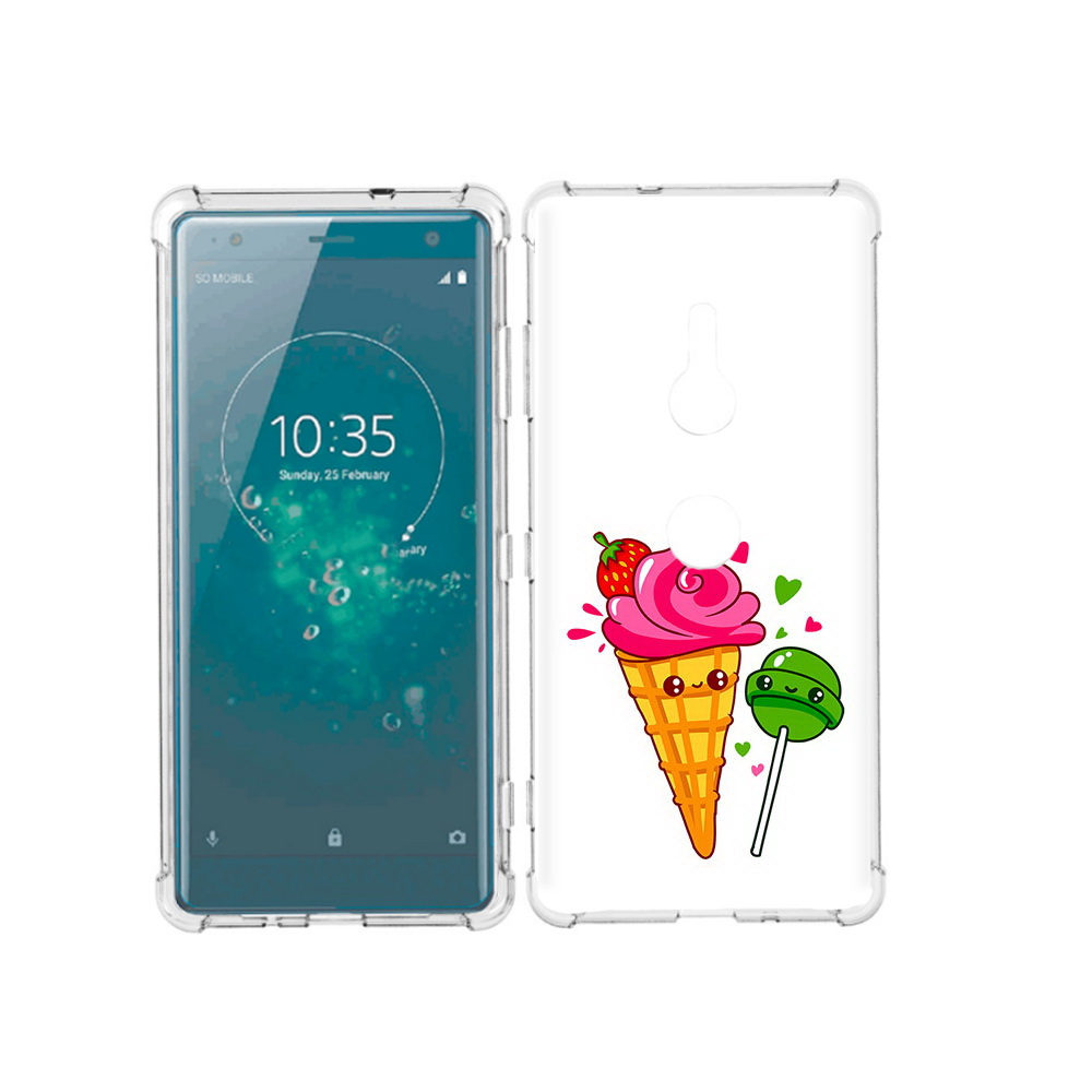 

Чехол MyPads Tocco для Sony Xperia XZ3 Вкусняшки, Прозрачный, Tocco