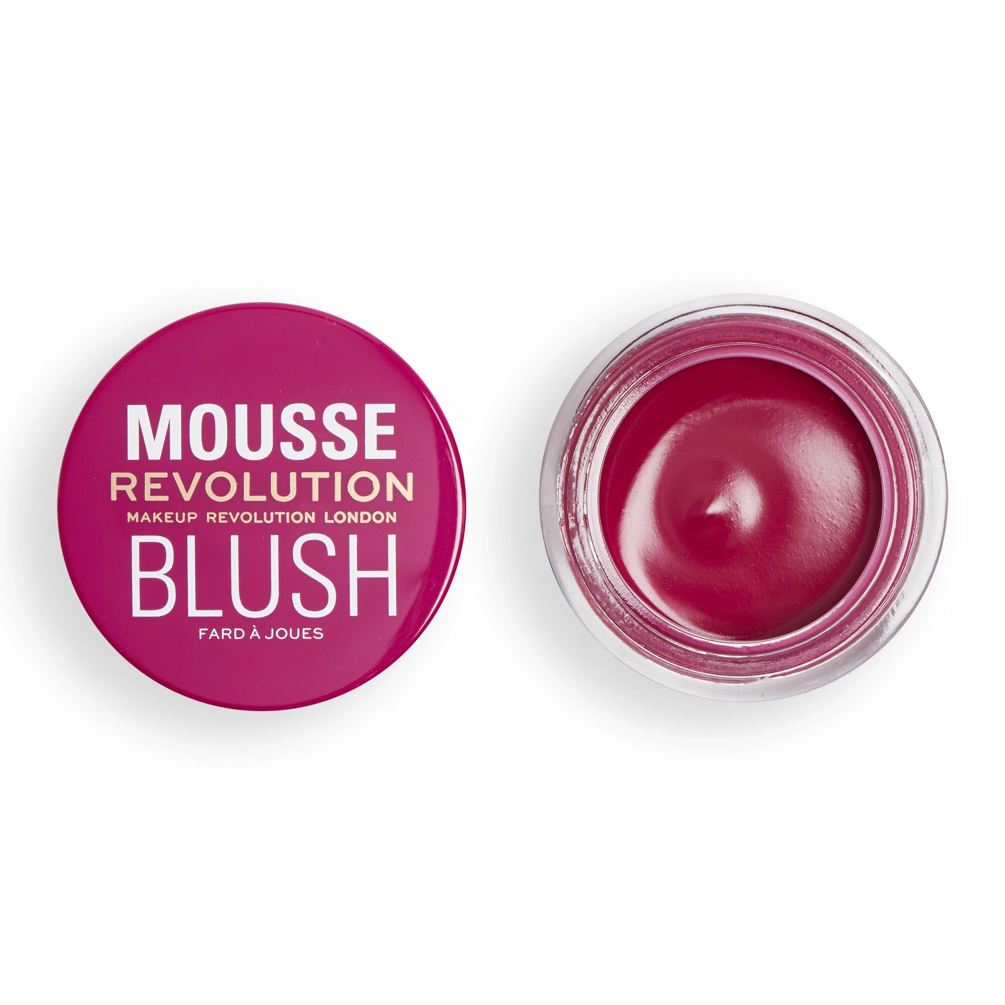 Румяна кремовые Makeup Revolution Mousse Blusher Passion Deep Pink