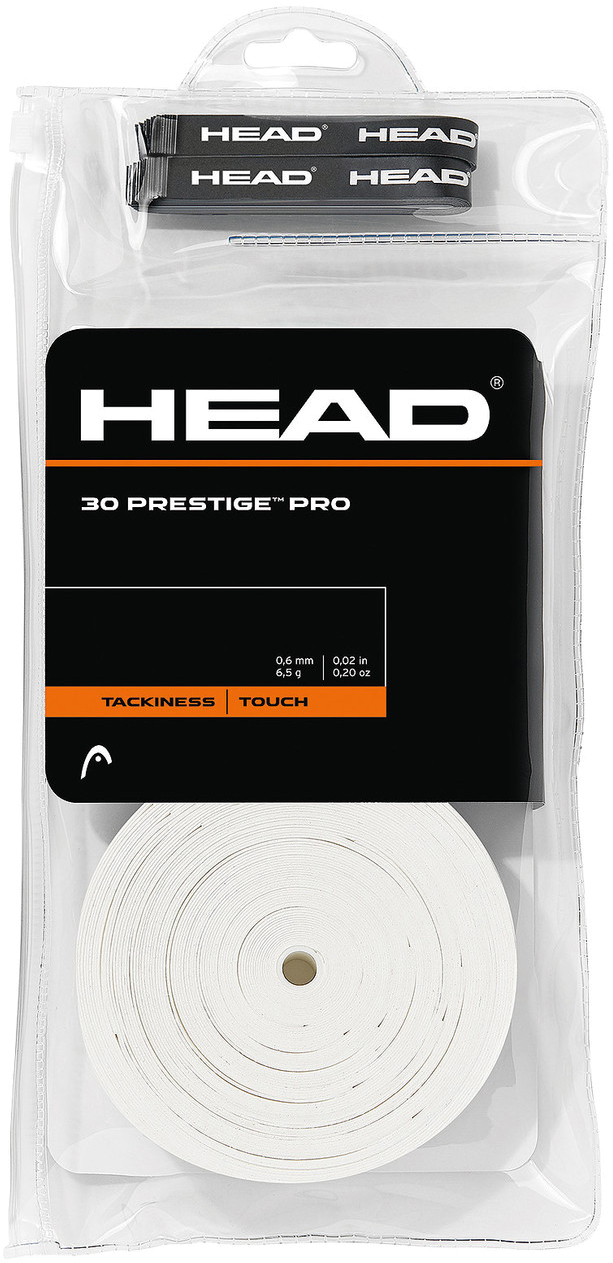 Овергрипы обмотка для ракетки Head Prestige Pro 30 pcs Pack 285445-WH 6299₽