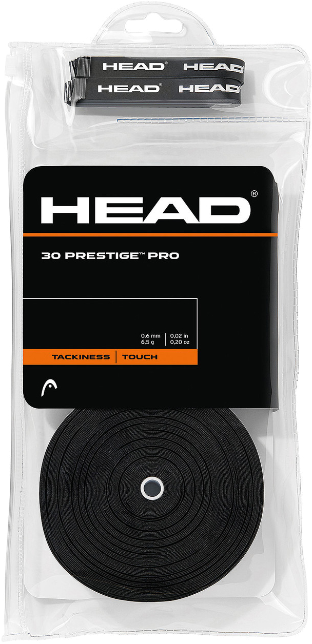 

Овергрипы обмотка для ракетки Head Prestige Pro 30 pcs Pack 285445-BK, Черный, Prestige Pro 30 pcs Pack