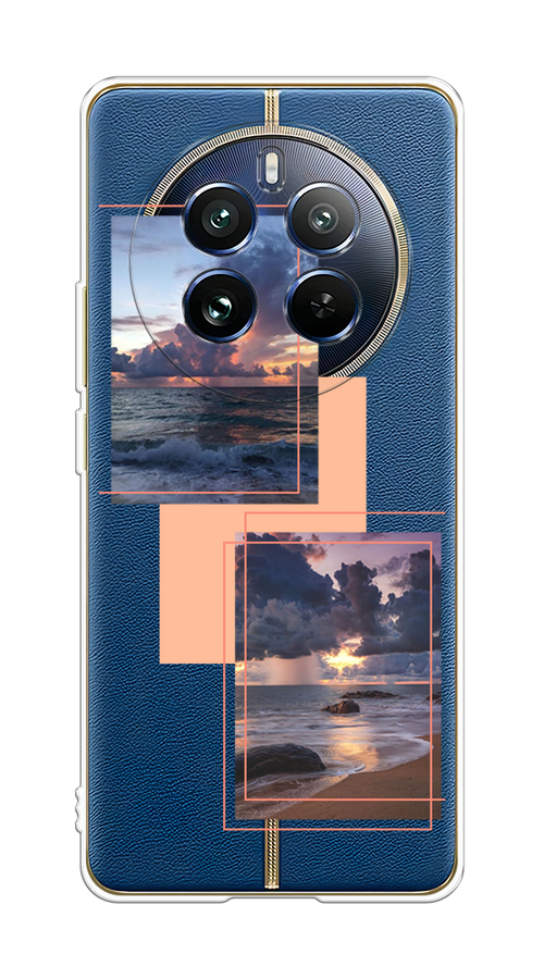 

Чехол на Realme 12 Pro/Realme 12 Pro Plus "Sky collage", Розовый;прозрачный;синий, 2516250-1