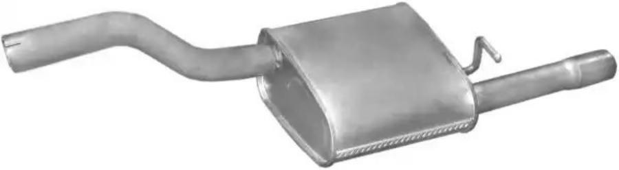 

POLMOSTROW Глушитель задняя часть 08654